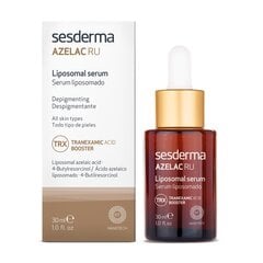 Liposomu serums Sesderma Azelac RU, 30 ml cena un informācija | Serumi sejai, eļļas | 220.lv