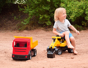 Rotaļu pašizgāzējs LENA Giga Trucks 62cm, 3+ cena un informācija | Rotaļlietas zēniem | 220.lv