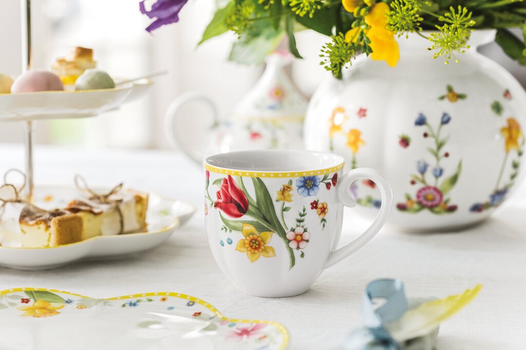 Villeroy & Boch krūžu komplekts Spring Awakening, 2 gab cena un informācija | Glāzes, krūzes, karafes | 220.lv