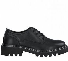 Tamaris женские кожаные туфли, черный цена и информация | Женская обувь | 220.lv