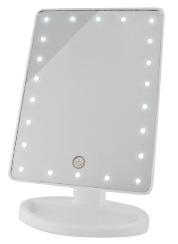 Spogulis ar LED apgaismojumu 180° цена и информация | Vannas istabas aksesuāri | 220.lv