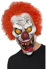 Страшная маска клоуна цена и информация | Карнавальные костюмы, парики и маски | 220.lv