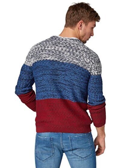 Džemperis vīriešiem Tom Tailor, zils цена и информация | Vīriešu džemperi | 220.lv