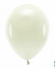 Baloni 10 gab., 30 cm, krēmkrāsas цена и информация | Шарики | 220.lv