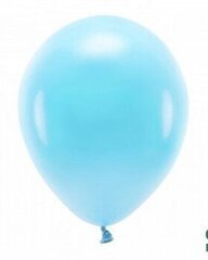 Eko baloni, 30 cm, 10 gab., zilganzaļi цена и информация | Шарики | 220.lv