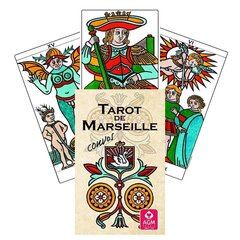 Taro kārtis Tarot de Marseille Convos English Edition cena un informācija | Ezotērika | 220.lv