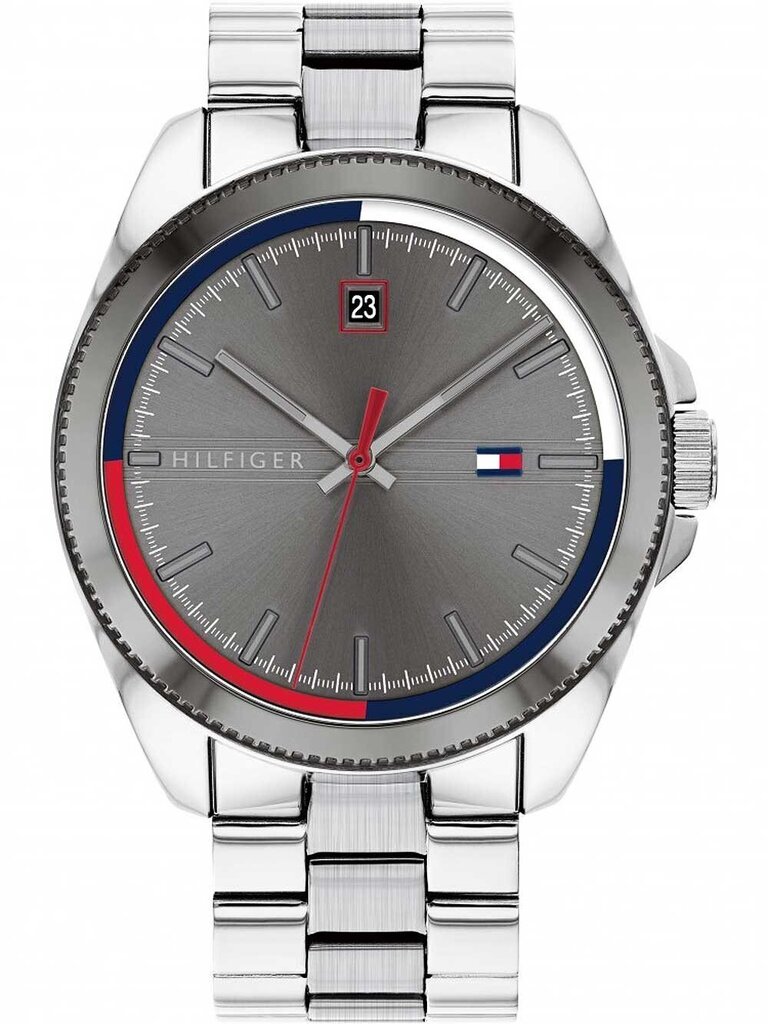 Pulkstenis vīriešiem Tommy Hilfiger riley 1791684 цена и информация | Vīriešu pulksteņi | 220.lv