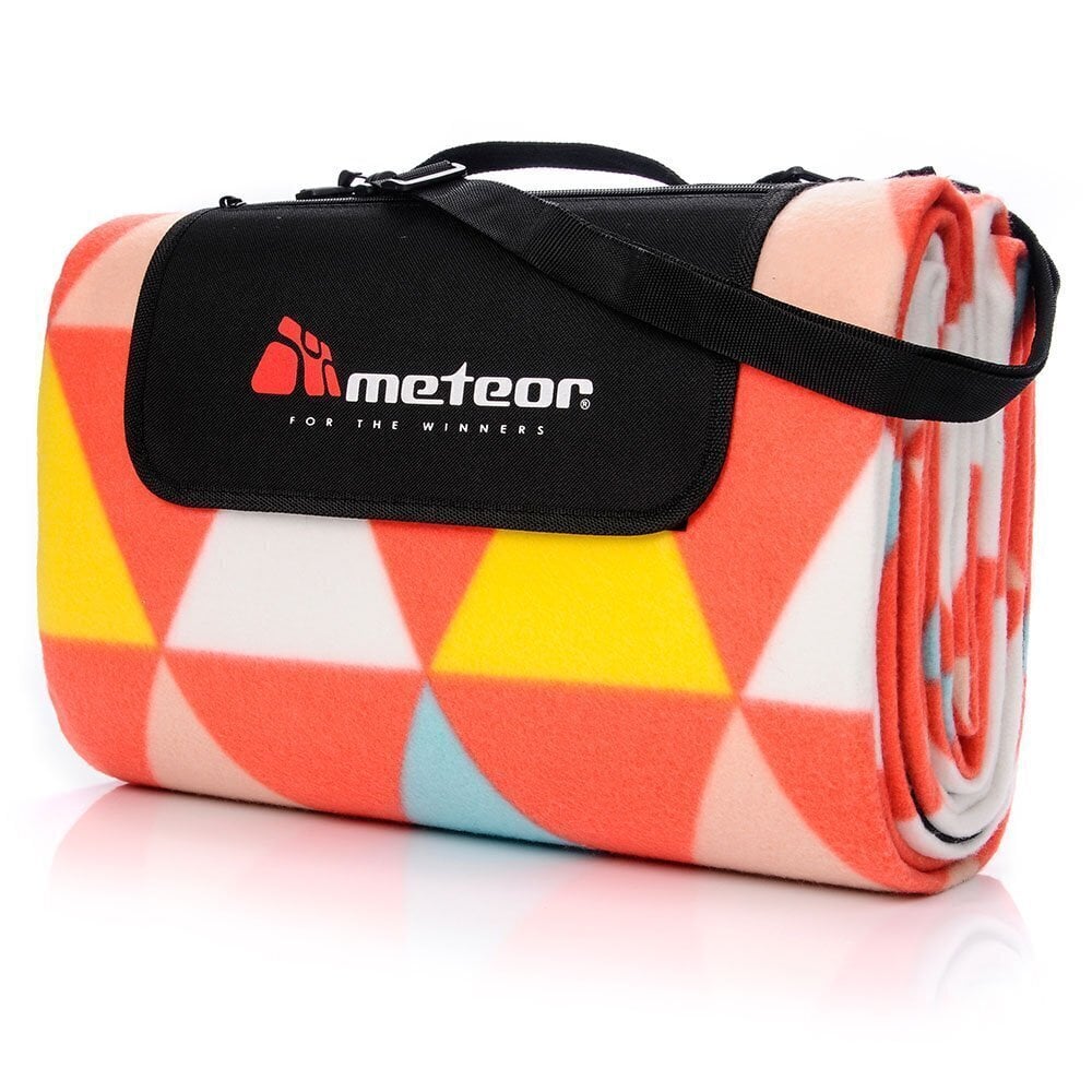 Piknika paklājs Meteor 200x200 cm, oranžs cena un informācija | Tūrisma matrači un paklājiņi | 220.lv