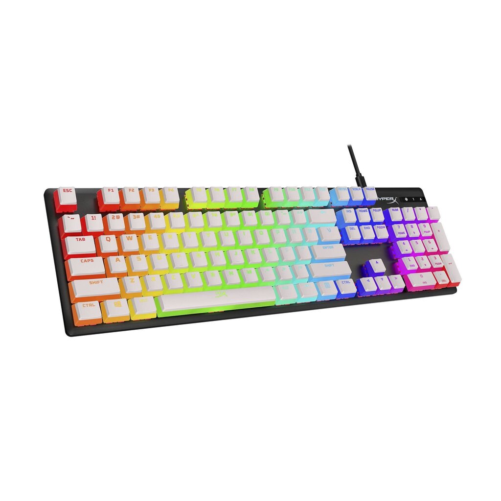 KEYBOARD ACC KEYCAPS GAMING/WHITE HKCPXP-WT-US/G KINGSTON цена и информация | Klaviatūras | 220.lv