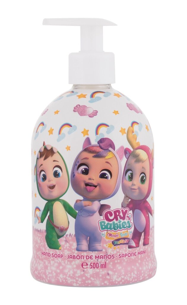 Šķidrās roku ziepes Air-Val Cry Babies 500 ml цена и информация | Bērnu kosmētika, līdzekļi jaunajām māmiņām | 220.lv