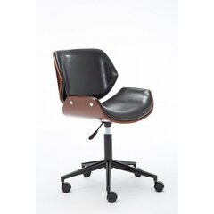 Офисное кресло Tony, черное/коричневое цена и информация | Офисные кресла | 220.lv