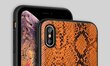 Devia Python Aizmugurējais Silikona Apvalks priekš Apple iPhone XS Max Brūns cena un informācija | Telefonu vāciņi, maciņi | 220.lv