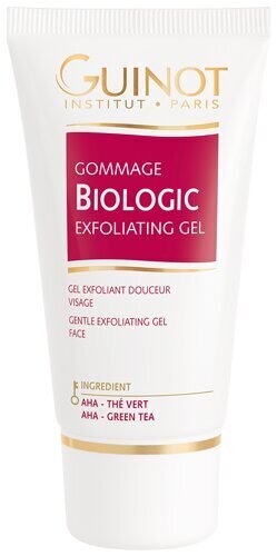 Sejas skrubis Guinot Gommage Biologique, 50 ml cena un informācija | Sejas ādas kopšana | 220.lv