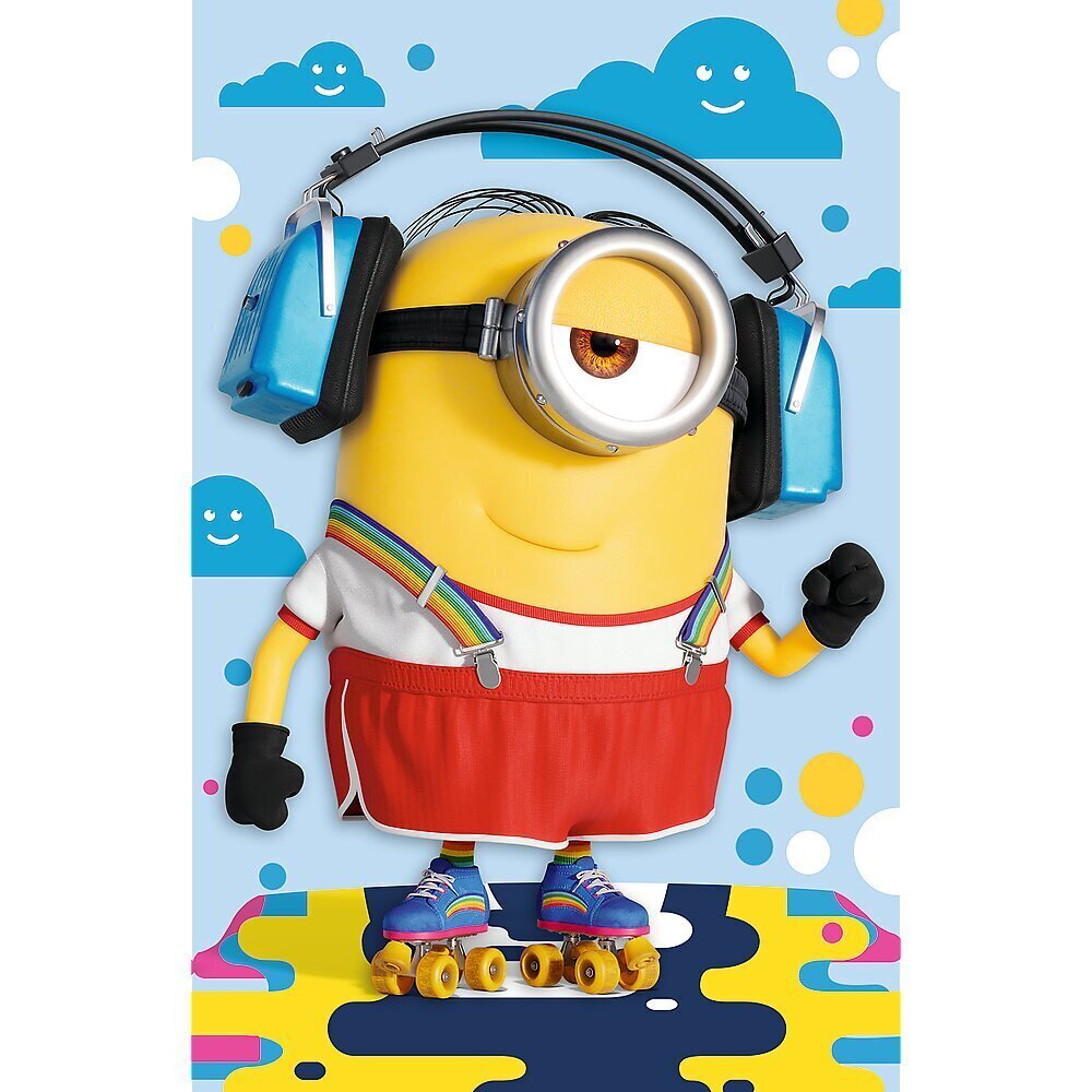 Mini puzle Trefl Minjoni (Minions), 54 d. cena un informācija | Puzles, 3D puzles | 220.lv