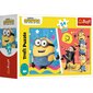 Mini puzle Trefl Minjoni (Minions), 54 d. цена и информация | Puzles, 3D puzles | 220.lv