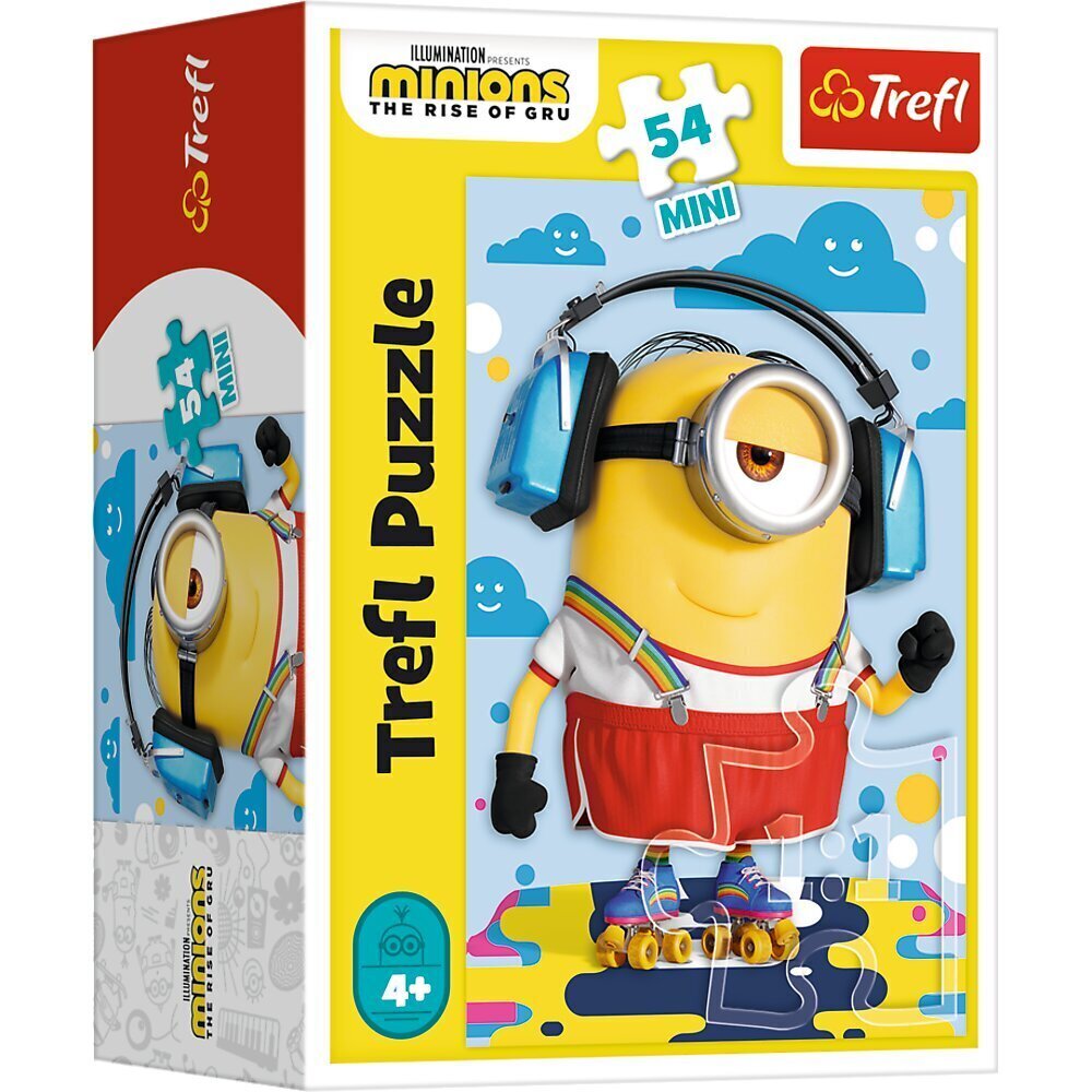 Mini puzle Trefl Minjoni (Minions), 54 d. cena un informācija | Puzles, 3D puzles | 220.lv