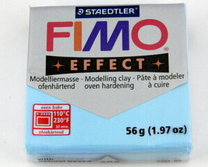 Modelīns Fimo Soft aqua, pasteļkrāsā, 56 g. cena un informācija | Modelēšanas un zīmēšanas piederumi | 220.lv