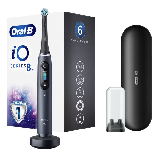 Oral-B iO8 Series Black Onyx цена и информация | Elektriskās zobu birstes | 220.lv