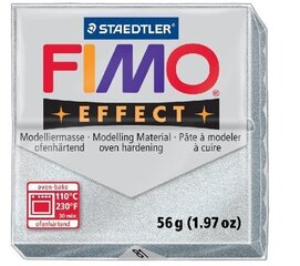 Моделин Fimo Soft серебро(Silver) 56г цена и информация | Принадлежности для рисования, лепки | 220.lv