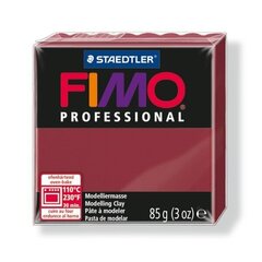 Modelīns FIMO Professional, bordo (Bordeaux) 85 g cena un informācija | Modelēšanas un zīmēšanas piederumi | 220.lv