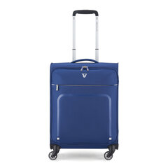 Rokas bagāžas koferis Roncato 4R LitePlus 1,5 kg, zils cena un informācija | Koferi, ceļojumu somas | 220.lv