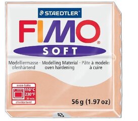 Моделин Fimo Soft телесный (Skin light) 56г цена и информация | Принадлежности для рисования, лепки | 220.lv