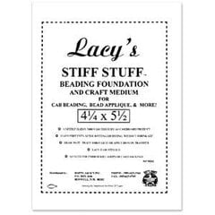 Материал для основы украшений LACY'S STIFF STUFF 10,5x13,75см цена и информация | Принадлежности для изготовления украшений, бисероплетения | 220.lv