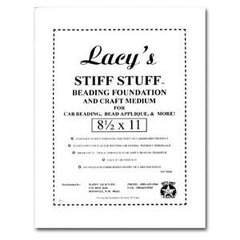 Материал для основы украшений Lacy's Stiff Stuff 21x27,7см цена и информация | Принадлежности для изготовления украшений, бисероплетения | 220.lv