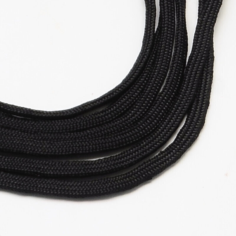 Izpletņa virve (paracord), 4 mm, 1 m, melna цена и информация | Rotu veidošana, pērļošana | 220.lv