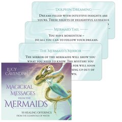 Taro kārtis Magickal Messages From The Mermaid Inspiration cena un informācija | Ezotērika | 220.lv