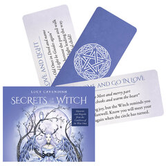 Taro kārtis Secrets of the Witch Oracle cena un informācija | Ezotērika | 220.lv