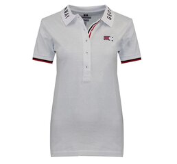 Polo krekls sievietēm Geographical Norway Kanolet, balts цена и информация | Женские футболки | 220.lv