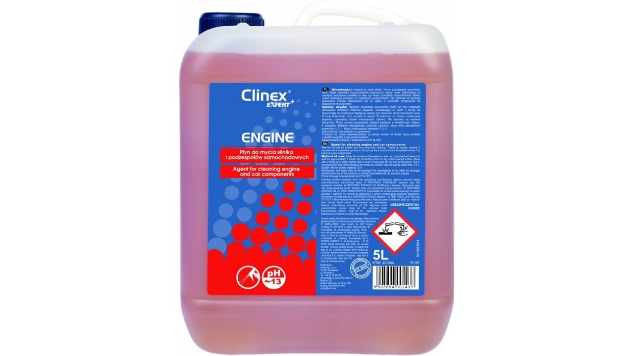 Clinex Expert + dzinēja tīrītājs, 5 L cena un informācija | Auto ķīmija | 220.lv