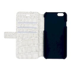 GUFLBKP6SCOBE Guess Shiny Croco Book Case Beige for iPhone 6/6S цена и информация | Чехлы для телефонов | 220.lv