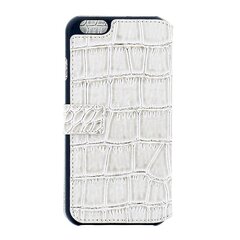 Guess Shiny Croco Book Case Beige priekš iPhone 6/6S cena un informācija | Telefonu vāciņi, maciņi | 220.lv