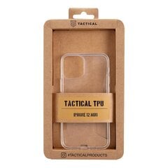 Tactical TPU Cover priekš Apple iPhone 12 mini Transparent cena un informācija | Telefonu vāciņi, maciņi | 220.lv