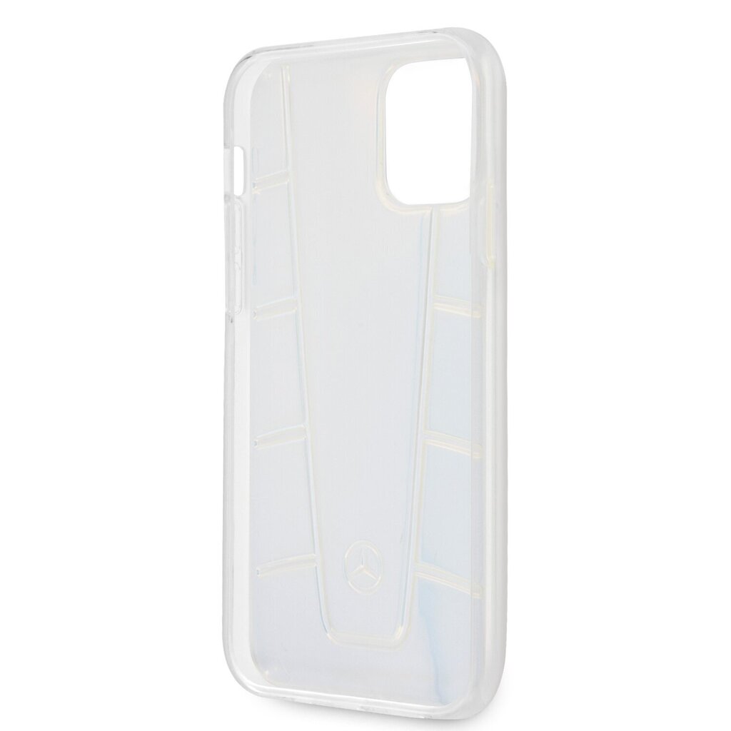 Mercedes Transparent Line Cover priekš iPhone 12/12 Pro 6.1 Iridescent cena un informācija | Telefonu vāciņi, maciņi | 220.lv