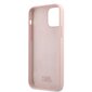 Karl Lagerfeld Stack Pink Logo Silicone Case priekš iPhone 12 Pro Max 6.7 Pink cena un informācija | Telefonu vāciņi, maciņi | 220.lv