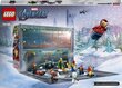 76196 LEGO® Super Heroes Atriebēju Adventes kalendārs cena un informācija | Konstruktori | 220.lv