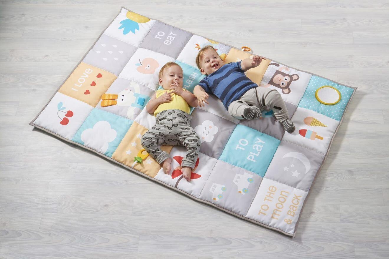 Attīstošs paklājiņš Taf Toys I love big mat – soft colors cena un informācija | Attīstošie paklājiņi | 220.lv