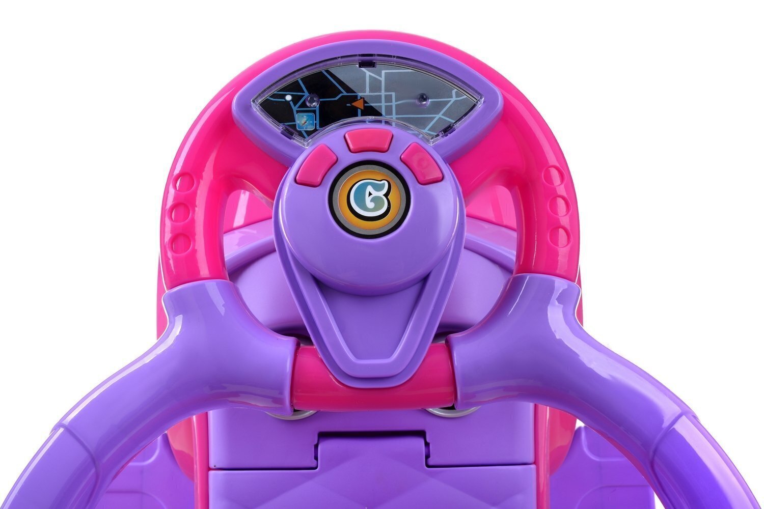Bērnu stumjamā mašīna ar rokturi, rozā cena un informācija | Rotaļlietas zīdaiņiem | 220.lv