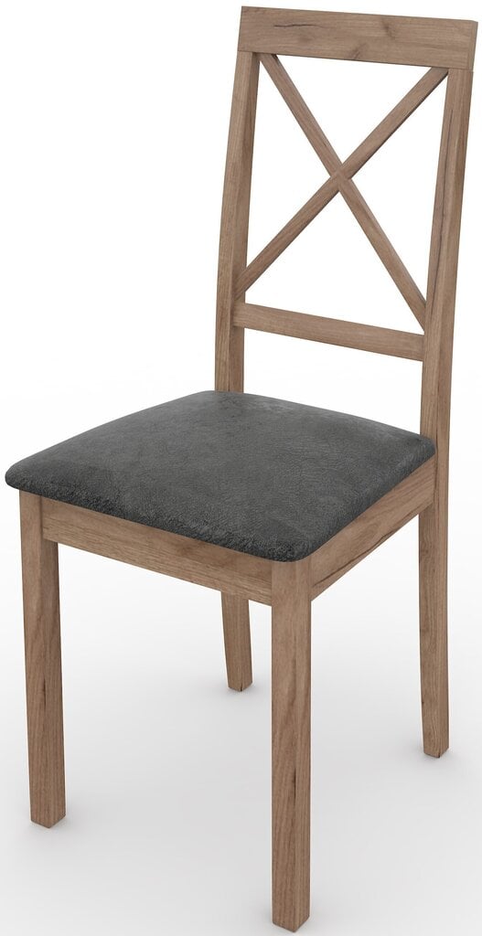 2-u krēslu komplekts Avanti Elegant, brūns cena un informācija | Virtuves un ēdamistabas krēsli | 220.lv