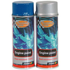 Краска для двигателя Motip 04093, цвет алюминия, 400 мл цена и информация | Автохимия | 220.lv