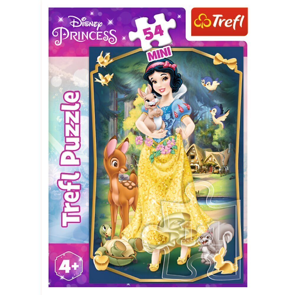 Mini puzle Trefl Princess, 54 gab. цена и информация | Puzles, 3D puzles | 220.lv