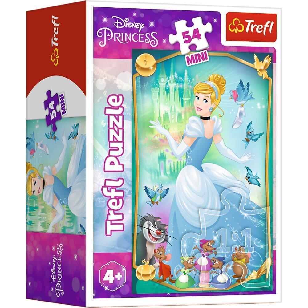 Mini puzle Trefl Princess, 54 gab. цена и информация | Puzles, 3D puzles | 220.lv