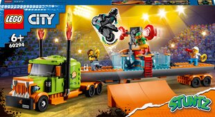 60294 LEGO® City Stuntz Грузовик для каскадерских трюков цена и информация | Kонструкторы | 220.lv