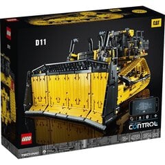  42131 LEGO® Technic Бульдозер Cat D11, управляемый приложением цена и информация | Конструкторы и кубики | 220.lv