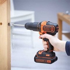 Akumulatora skrūvgriezis-urbjmašīna Black&Decker BDCHD18K-QW cena un informācija | Skrūvgrieži, urbjmašīnas | 220.lv