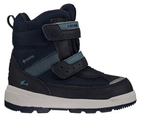 Viking Goretex ūdensizturīgi ziemas zābaki, zili 991733 цена и информация | Детская зимняя обувь | 220.lv