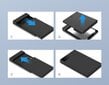 Ugreen US221 HDD/SSD,SATA 3.0, USB-C цена и информация | Ārējie cietie diski | 220.lv